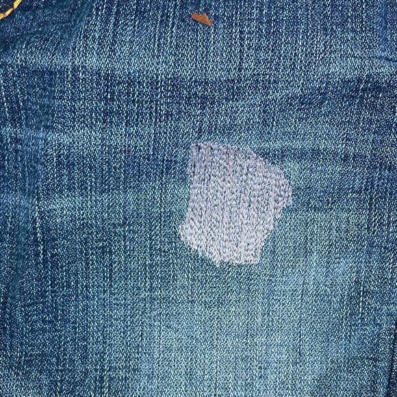 True Religion 80ties Vintage Jeans Sz 26 Women Patch Pockets Leather Tag Bootcu - Picture 11 of 15